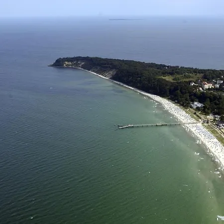 Daire Villa Kaethe Ferienwohnung 07 Mit Sauna- Und Schwimmbadnutzung Im Ahoi Sellin